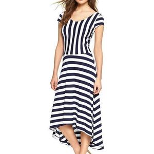 Gap Ballet Back Asymmetrical Midi Dress